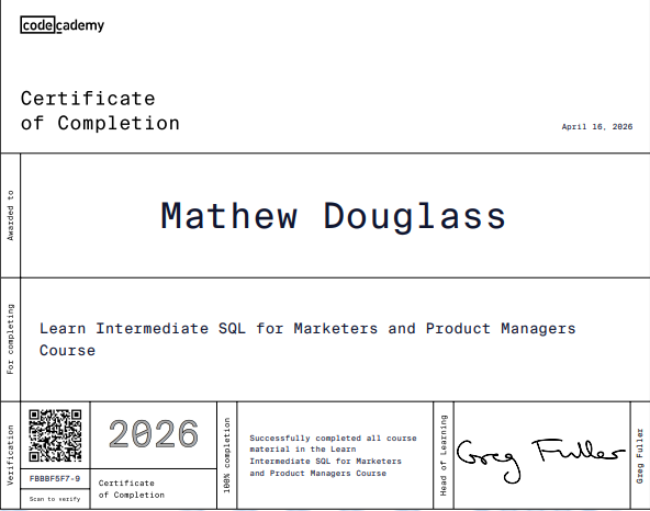 Certification 5